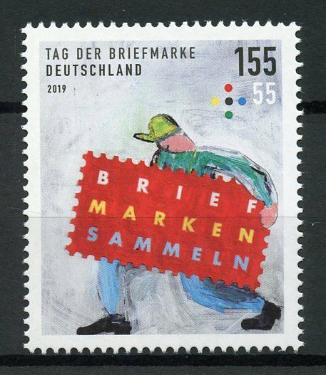 Germany Stamps 2019 MNH Stamp Day S.P. Collecting Philately 1v Set