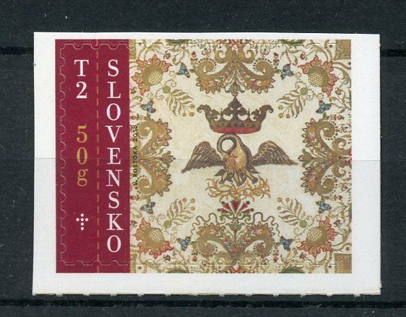 Slovakia 2018 MNH Easter 1v S/A Set ex-Booklet Religion Stamps