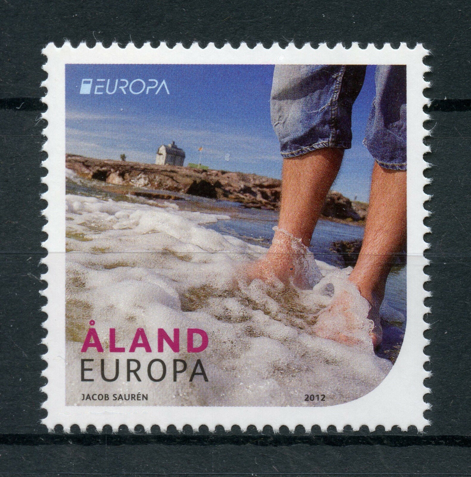 Aland 2012 MNH Visit Aland Europa 1v Set Tourism Landscapes Beaches Stamps