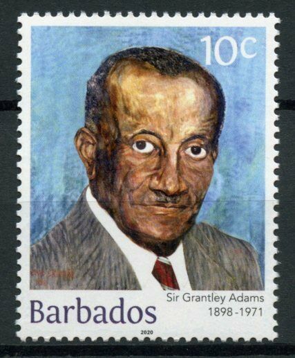 Barbados 2020 MNH People Stamps Builders of Barbados R/P Grantley Adams 1v Set