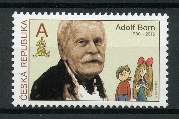 Czech Republic 2019 MNH Adolf Born Stamp Designer 1v Set Philately Art Stamps