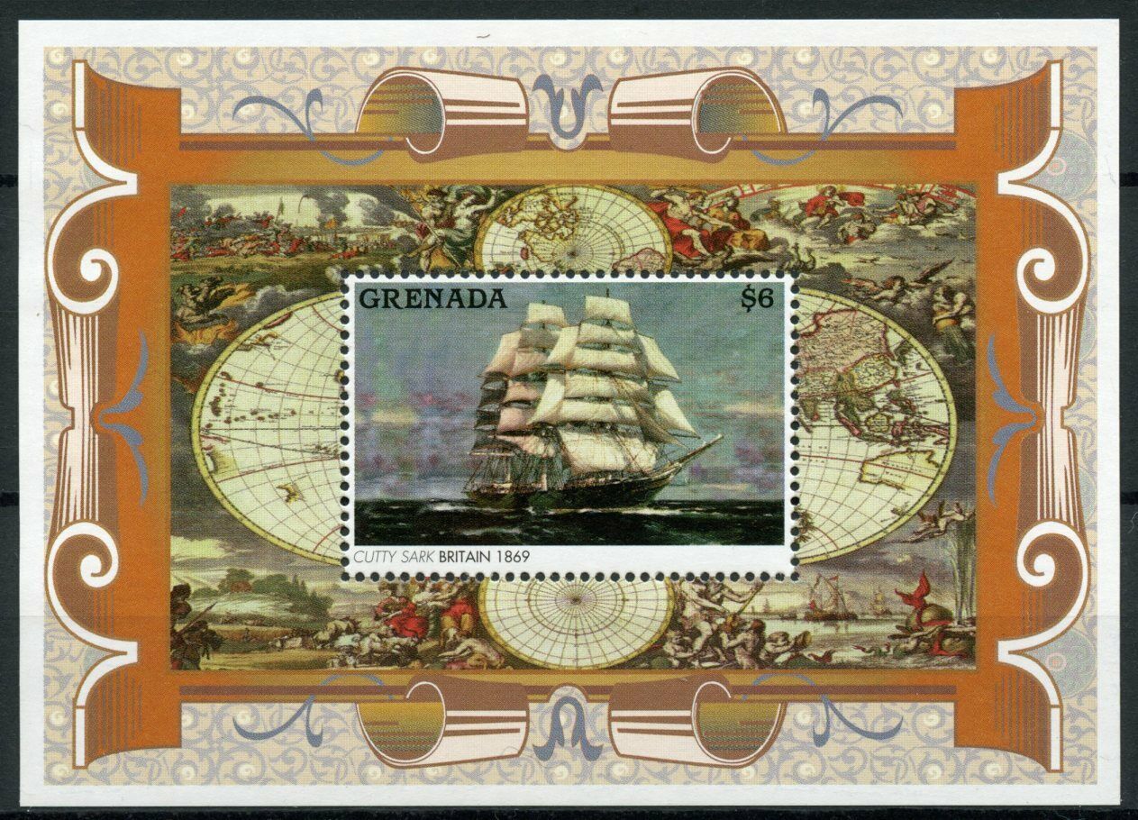 Grenada 1996 MNH Ships Stamps Cutty Sark Boats Nautical Transport 1v S/S