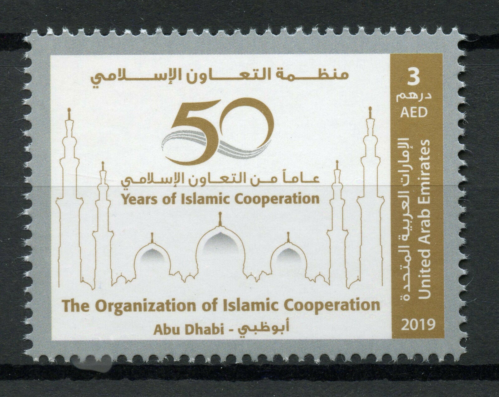 United Arab Emirates UAE Stamps 2019 MNH Organization Islamic Cooperation 1v Set