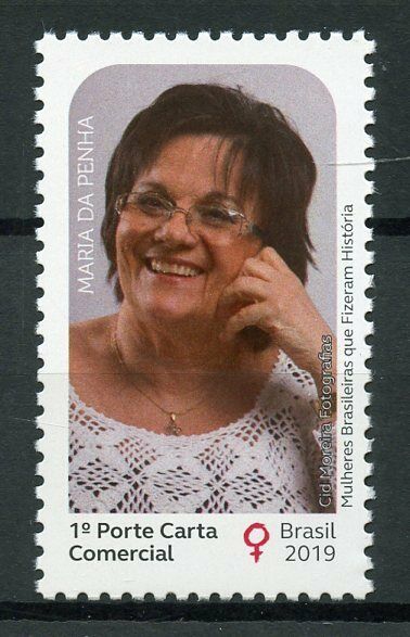 Brazil Famous People Stamps 2019 MNH Maria da Penha Women's Rights 1v Set