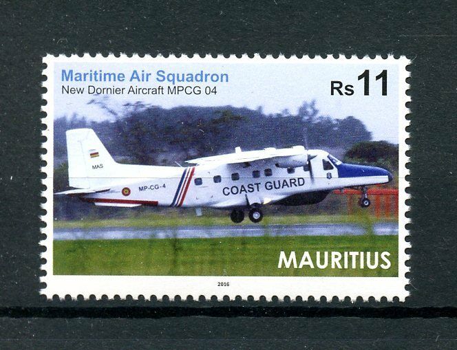 Mauritius 2016 MNH Maritime Air Squadron Dornier Aircraft MPCG04 1v Set Stamps