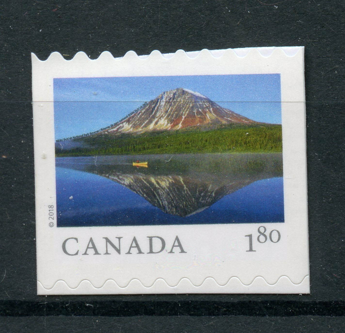Canada 2018 MNH Naats'ihch'oh National Park 1v S/A Ex-Booklet Tourism Stamps