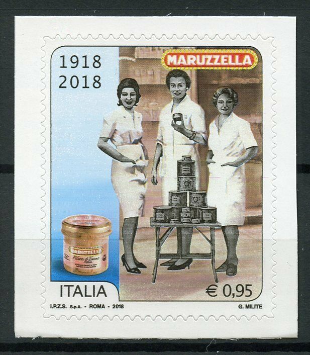 Italy 2018 MNH Maruzzella Company Preserving Foods 1v S/A Set Stamps