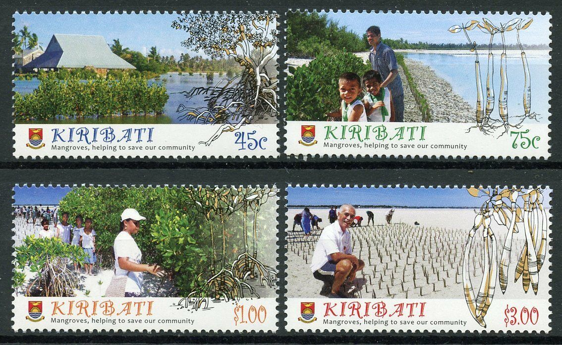 Kiribati 2014 MNH Nature Stamps Mangroves Trees 4v Set