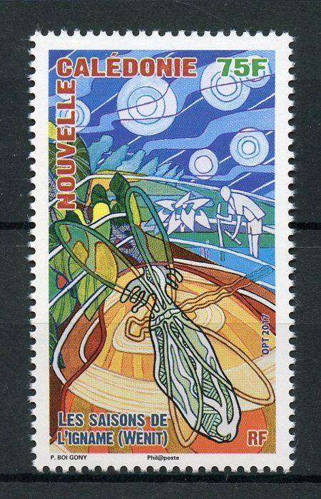 New Caledonia 2017 MNH Yam Farming Cycles Wenit 1v Set Nature Plants Stamps
