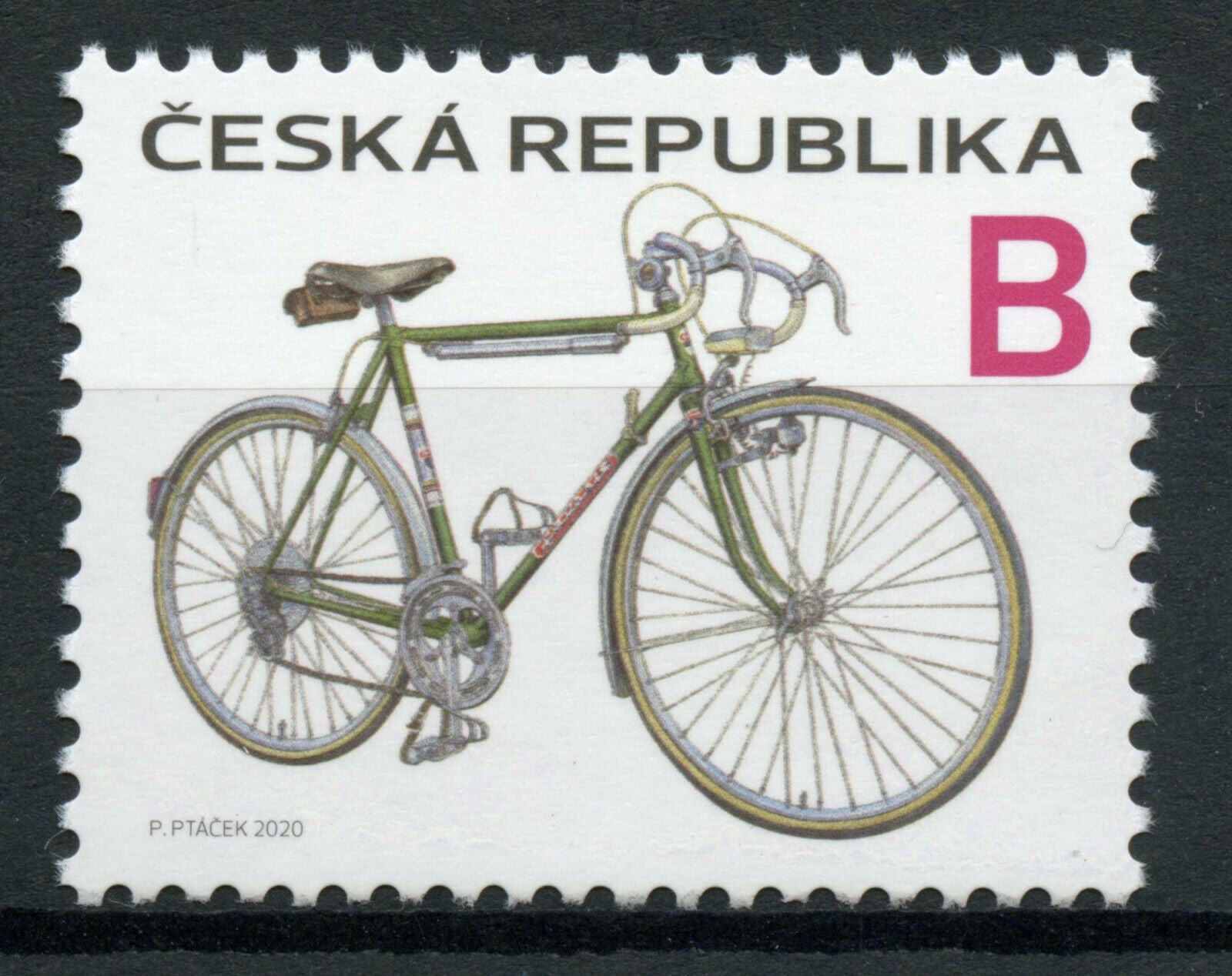 Czech Republic Bicycles Stamps 2020 MNH Bicycle Transport 1v Set