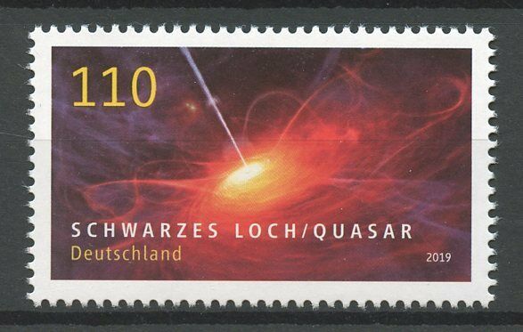 Germany 2019 MNH Astrophysics Black Holes & Quasars 1v Set Science Space Stamps