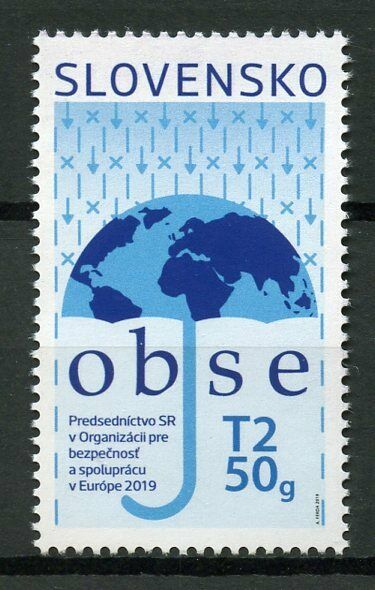 Slovakia 2019 MNH OSCE Security & Co-operation in Europe 1v Set Stamps