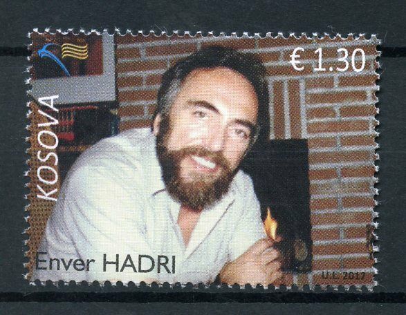 Kosovo 2017 MNH Enver Hadri Human Rights Activist 1v Set Stamps