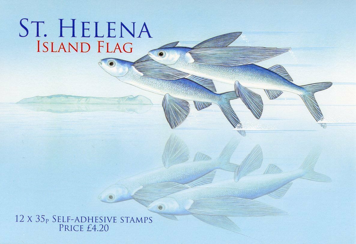 St Helena Flags Stamps 2008 MNH Island Flag National Emblems 12v S/A Booklet