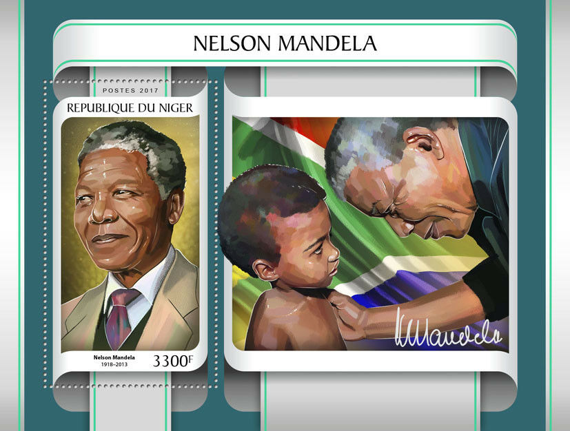 Niger 2017 MNH Nelson Mandela 1v S/S Politicians Stamps