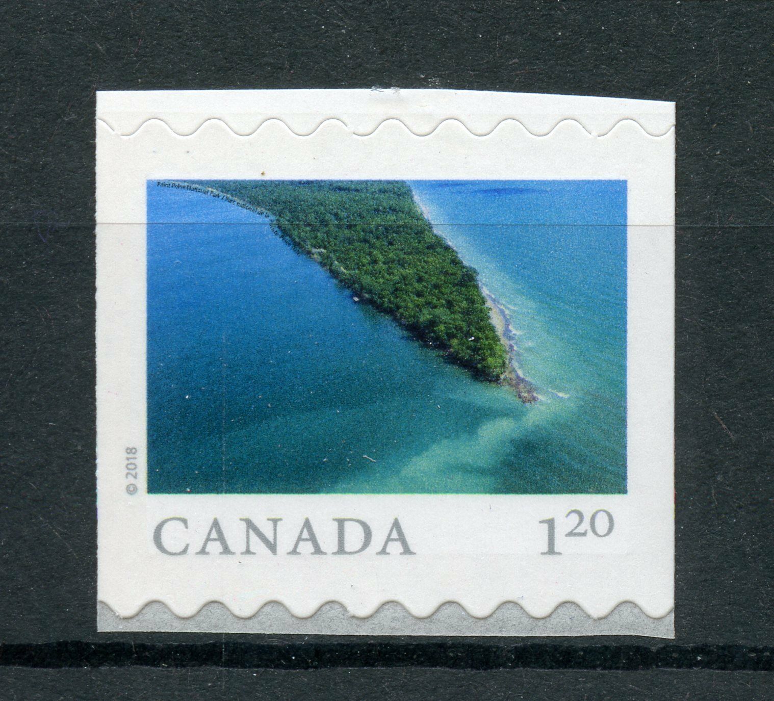 Canada 2018 MNH Point Pelee National Park 1v S/A Coil Set Tourism Nature Stamps