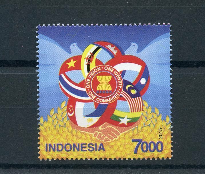 Indonesia 2015 MNH ASEAN Association of Southeast Asian Nations 1v Set Stamps