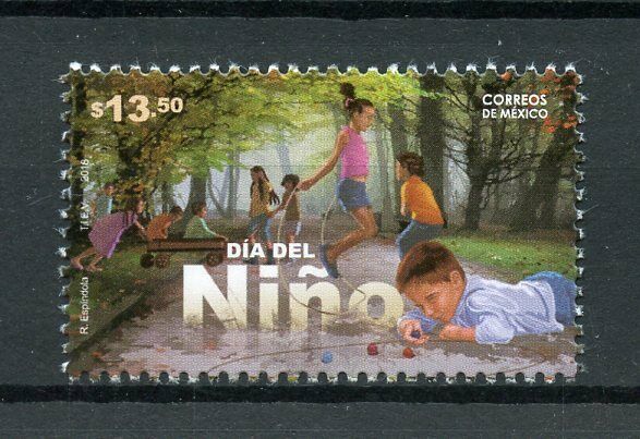 Mexico 2018 MNH Dia del Nino Childrens Children's Day 1v Set Trees Nature Stamps