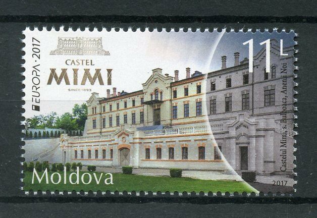 Moldova 2017 MNH Castel MIMI Castles Europa 1v Set Architecture Stamps