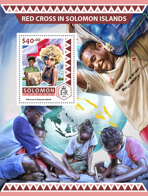 Solomon Islands 2016 MNH Red Cross 1v S/S Medical Health Stamps