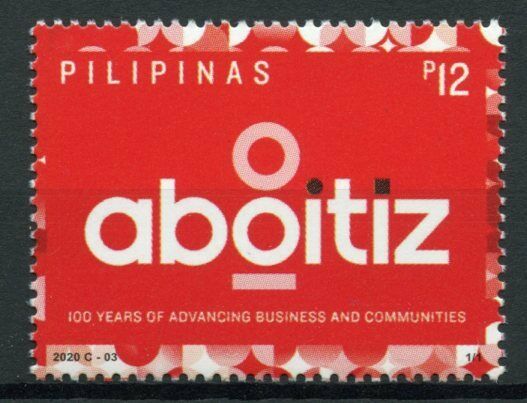 Philippines Stamps 2020 MNH Aboitiz Equity Ventures Holding 100 Years 1v Set