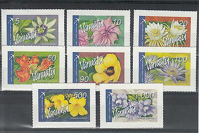Vanuatu 2006 MNH Tropical Flowers Definitives International Post 8v S/A Set