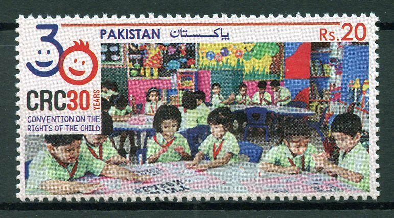 Pakistan Stamps 2019 MNH Convention on Rights of Child CRC 30 Years 1v Set