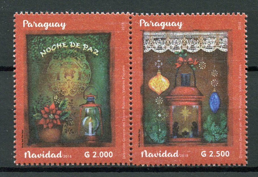 Paraguay 2018 MNH Christmas Navidad 2v Set Stamps