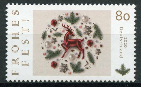 Germany Christmas Stamps 2020 MNH Celebration Decorations 1v Set