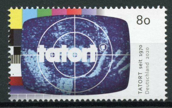 Germany Stamps 2020 MNH Tatort TV Series Television Krimi 1v Set