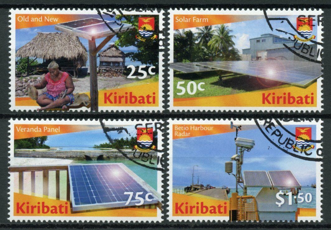 Kiribati 2020 CTO - Solar Energy - Landscapes Environment Nature - 4v Set B