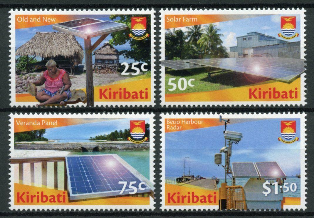 Kiribati 2020 MNH Science Stamps Solar Energy Landscapes Environment Nature 4v Set