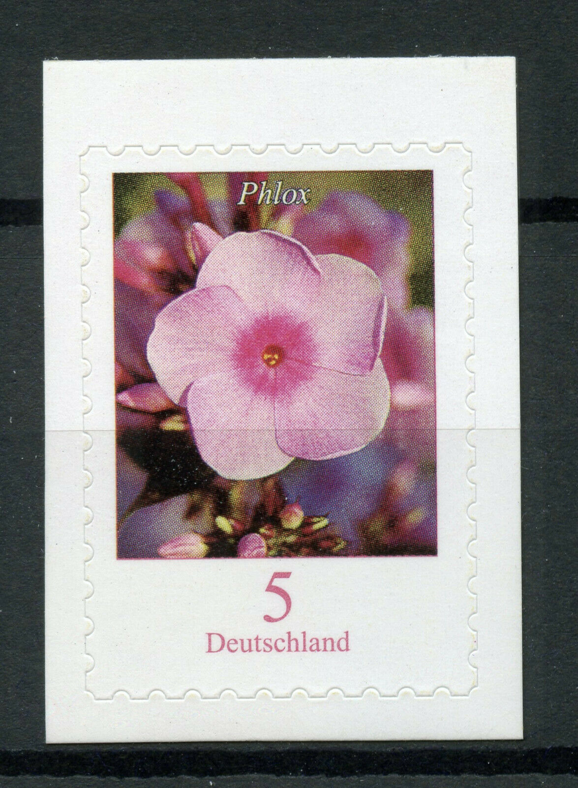 Germany 2019 MNH Phlox Flowers Definitives 1v S/A Set Flora Nature Stamps