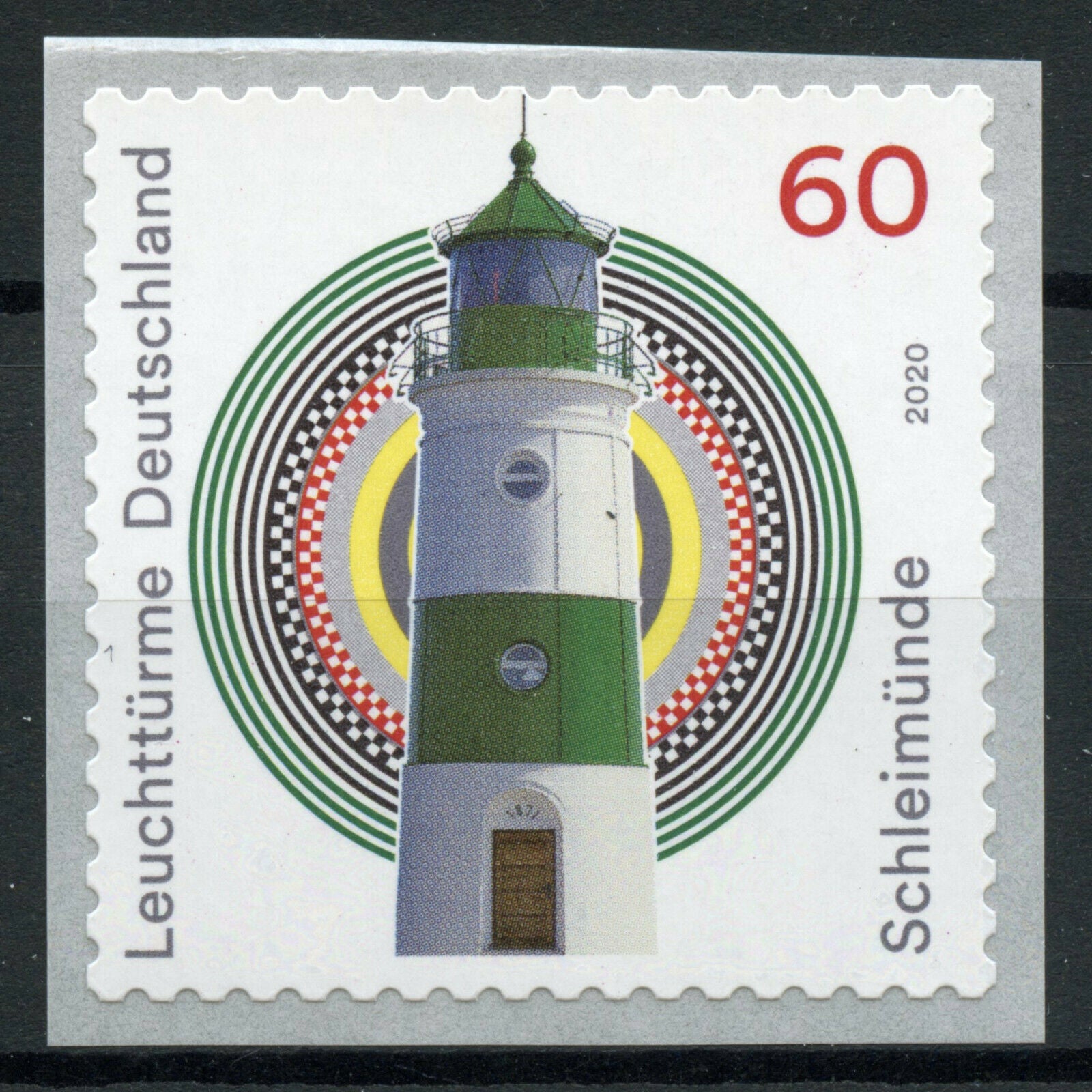 Germany Lighthouses Stamps 2020 MNH Schleimunde Lighthouse 1v S/A Coil Set