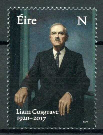 Ireland Politicians Stamps 2020 MNH Liam Cosgrove Taoiseach Famous People 1v Set
