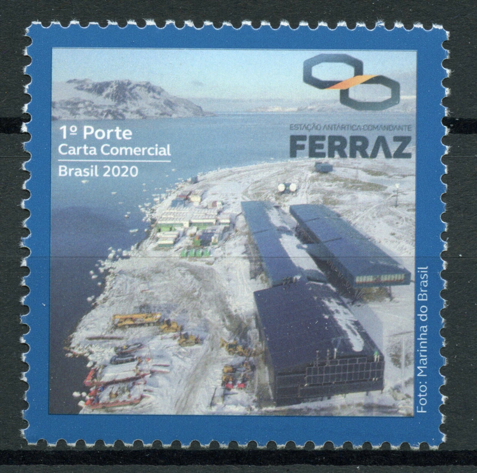 Brazil Exploration Stamps 2020 MNH Comandante Ferraz Antarctic Station 1v Set