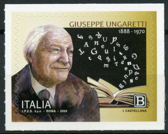 Italy 2020 MNH - Giuseppe Ungaretti - Poets Literature People - 1v S/A Set