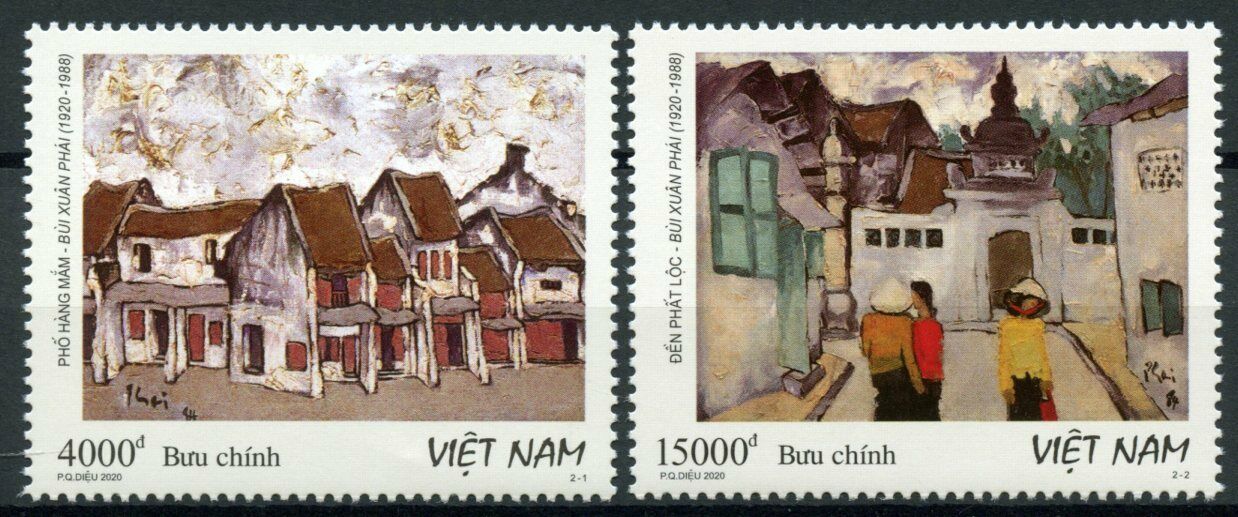 Vietnam 2020 MNH - Bui Xuan Phai Vietnamese Painter - Art Paintings - 2v Set