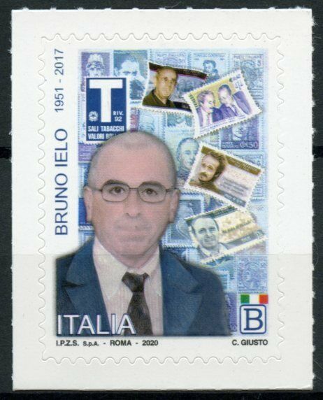 Italy 2020 MNH - Bruno Ielo - People - 1v S/A Set