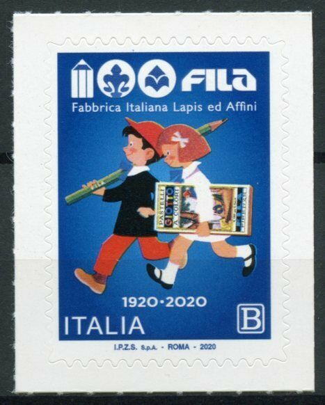 Italy 2020 MNH - FILA Fabbrica Italiana Lapis ed Affini - Art - 1v S/A Set