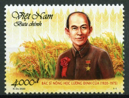 Vietnam People Stamps 2020 MNH Luong Dinh Cua Agriculture 1v Set