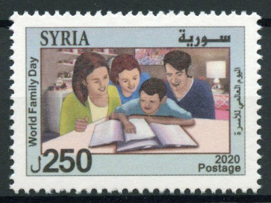 Syria Cultures Stamps 2020 MNH World Family Day Traditions 1v Set