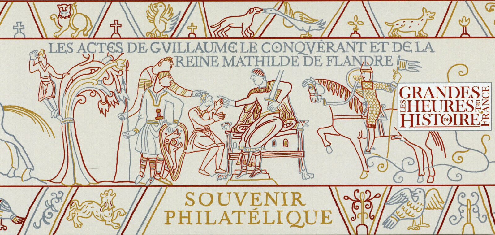 France Stamps 2020 MNH William Conqueror Matilda of Flanders 2v MS Phil Souvenir