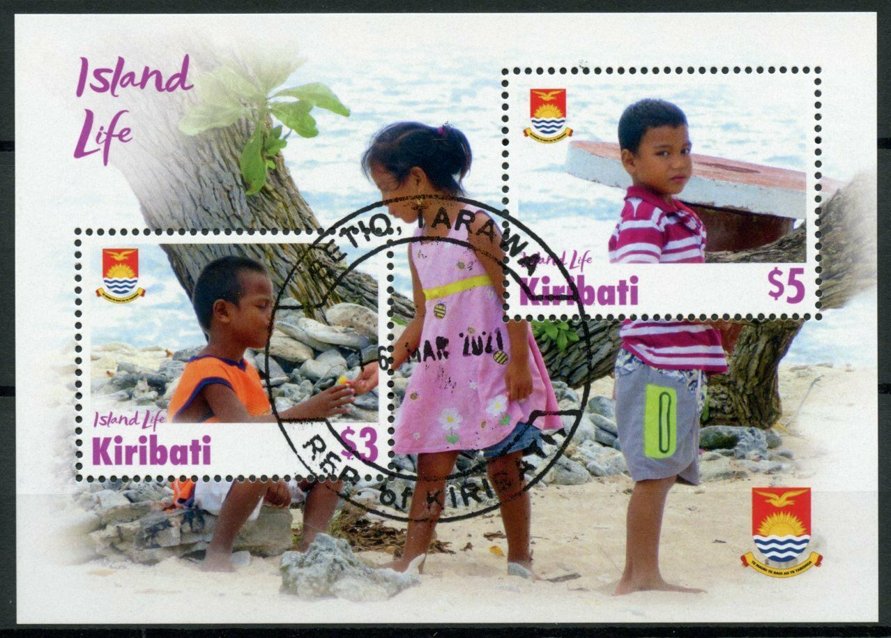 Kiribati 2021 CTO - Island Life - Landscapes Cultures Traditions Nature - 1v M/S