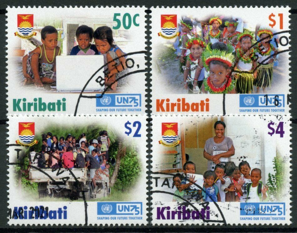 Kiribati UN Stamps 2020 CTO United Nations UN75 Cultures Education 4v Set