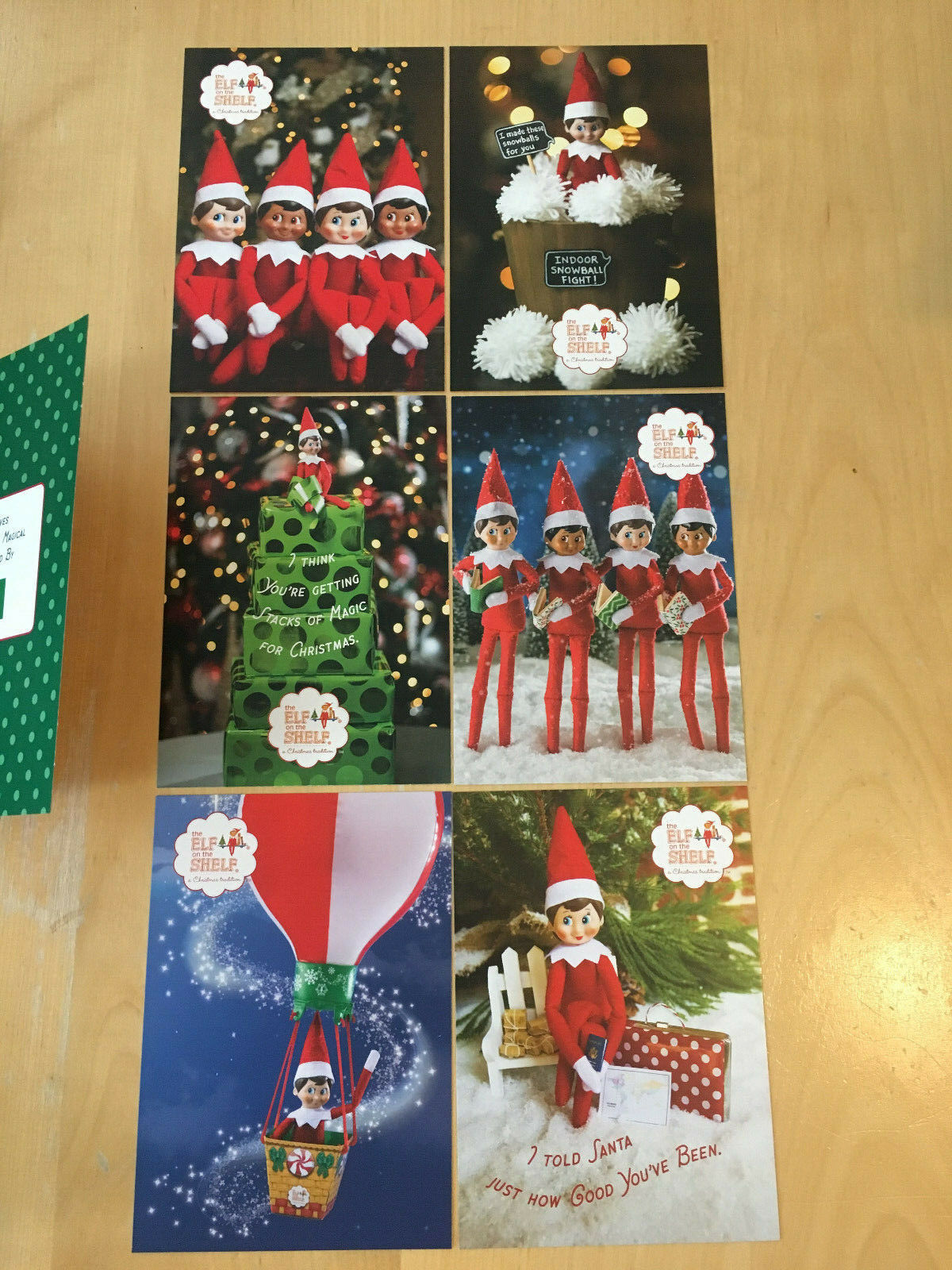 Ireland 2018 MNH Elf on Shelf 6v S/A M/S + Postcards Pack Christmas Stamps