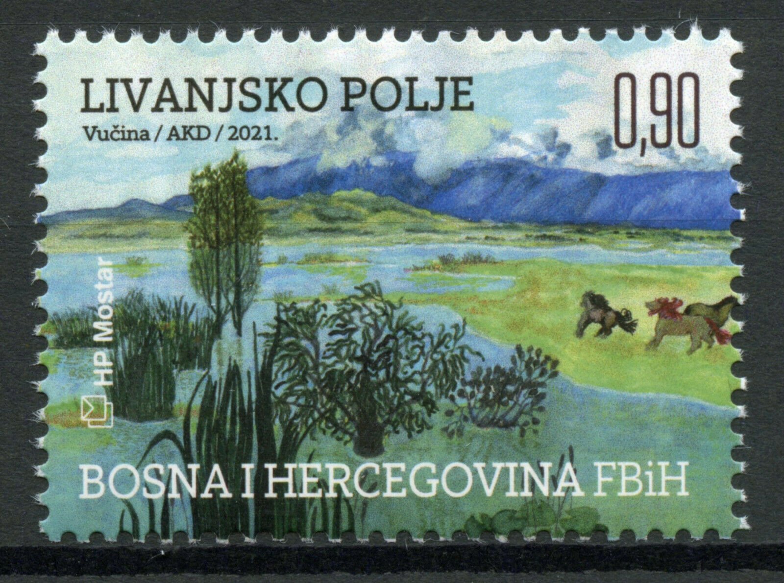 Bosnia & Herzegovina Nature Stamps 2021 MNH World Wetlands Day Trees 1v Set