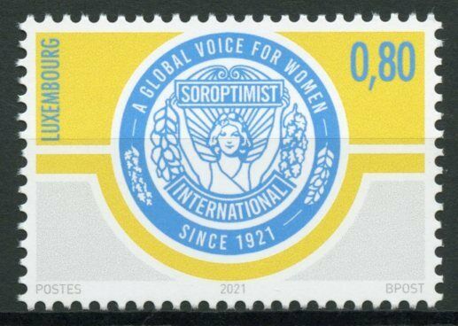 Luxembourg Stamps 2021 MNH Soroptimist International Organizations 1v Set