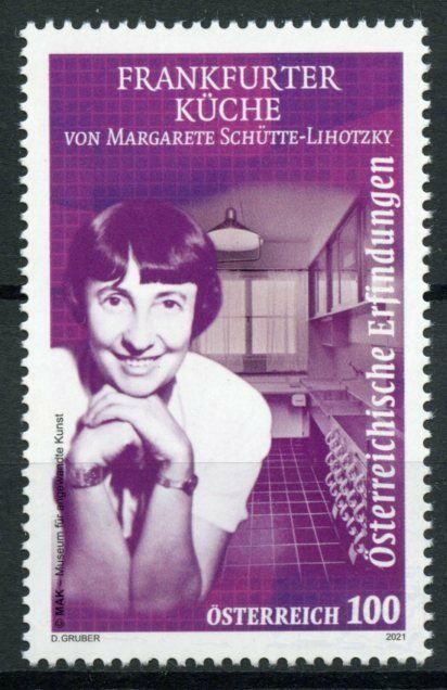 Austria Inventions Stamps 2021 MNH Fitted Frankfurt Kitchen Schuette 1v Set