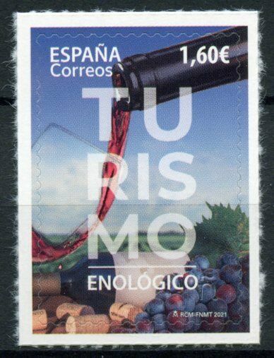 Spain Tourism Stamps 2021 MNH Winemakers Viticulture Cultures 1v S/A Set